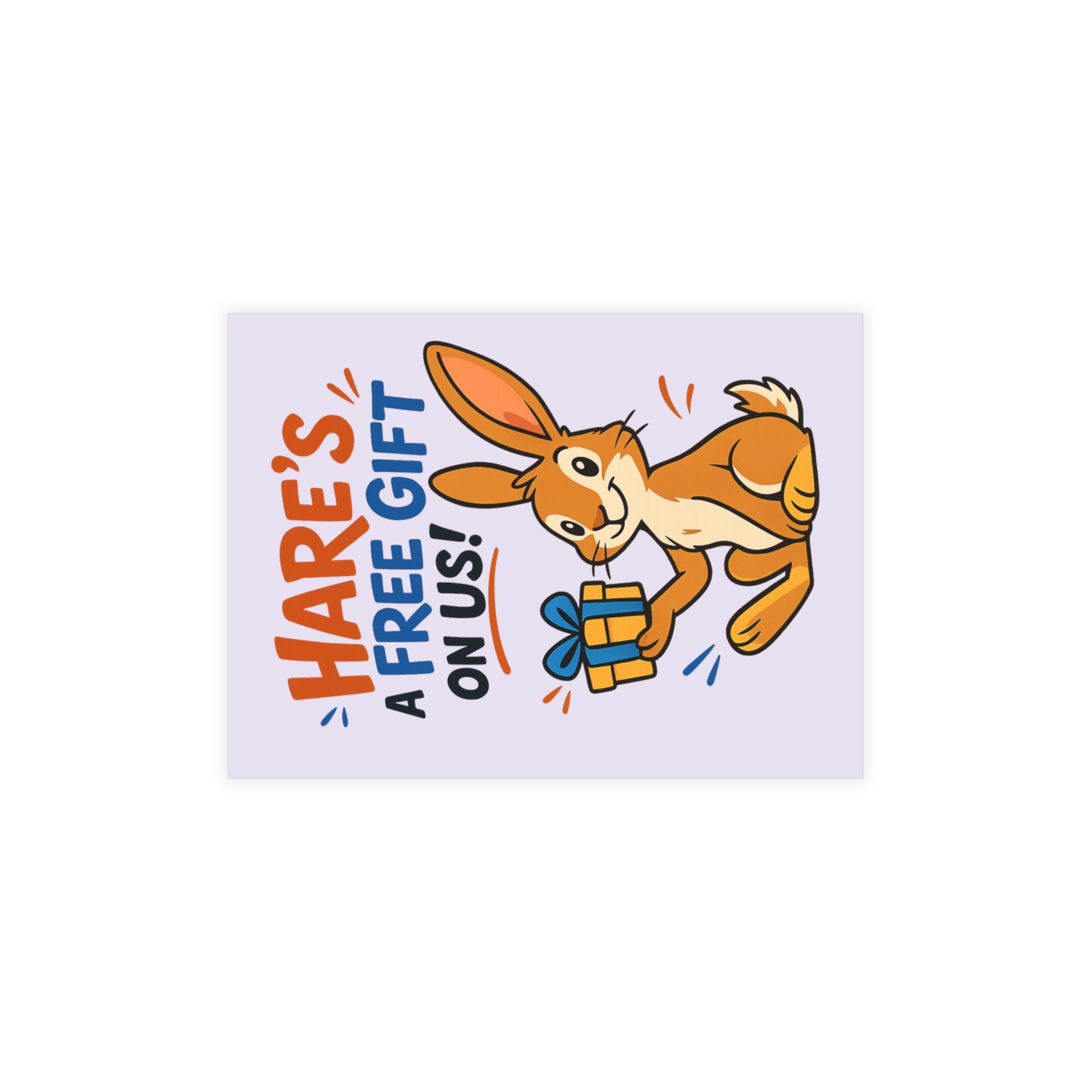 Hare’s a free gift on us - Package Inserts Bundles