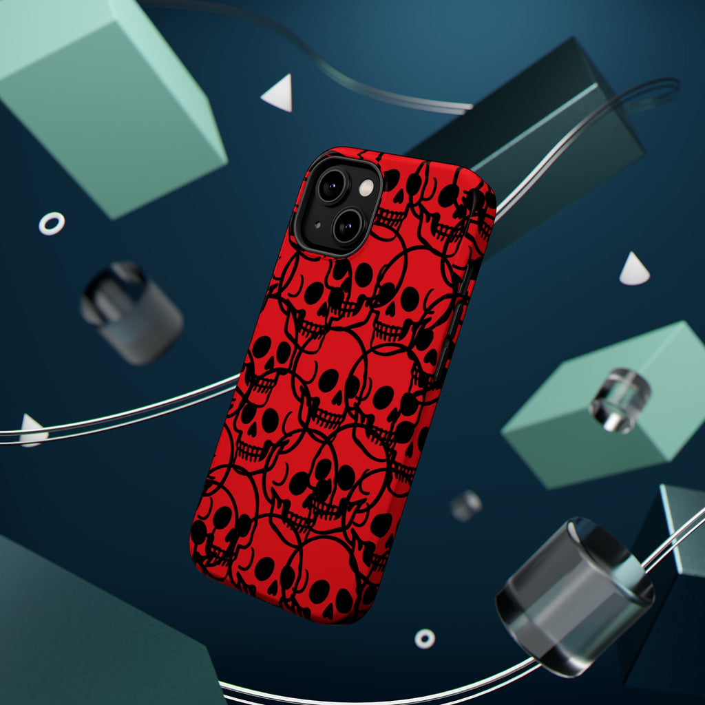 Magnetic Impact-Resistant Skull Cases