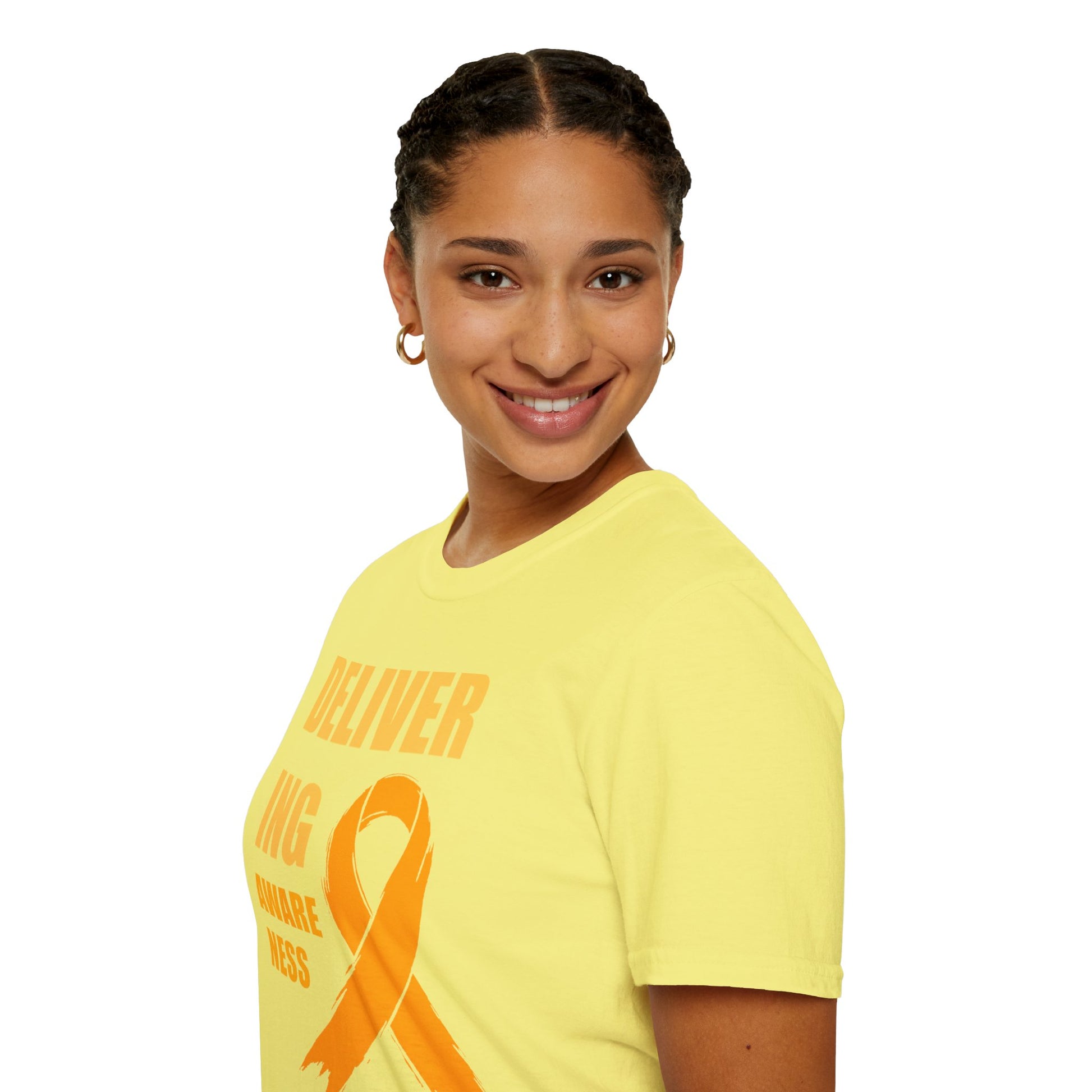 Childhood Cancer Awareness Shirt – Delivering Awareness Gold Ribbon Support Tee