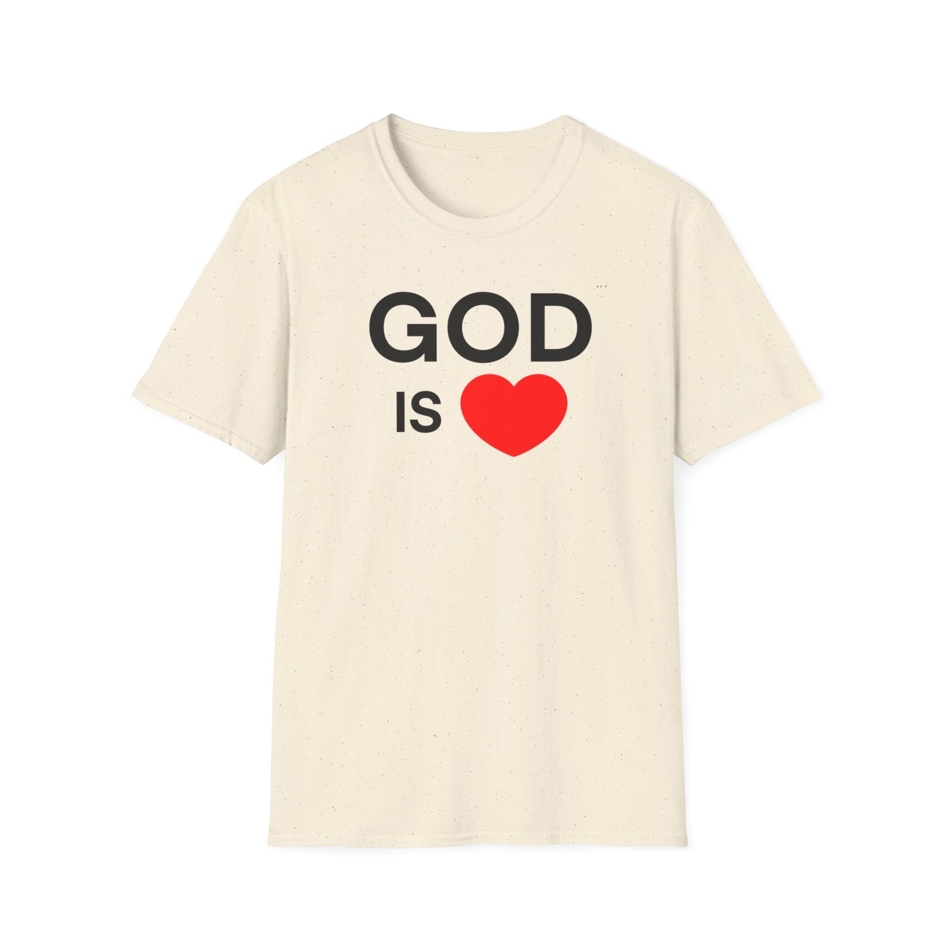 God Is Love™ T-Shirt — Purpose in a Tee, Inspiration Christian T-shirtless