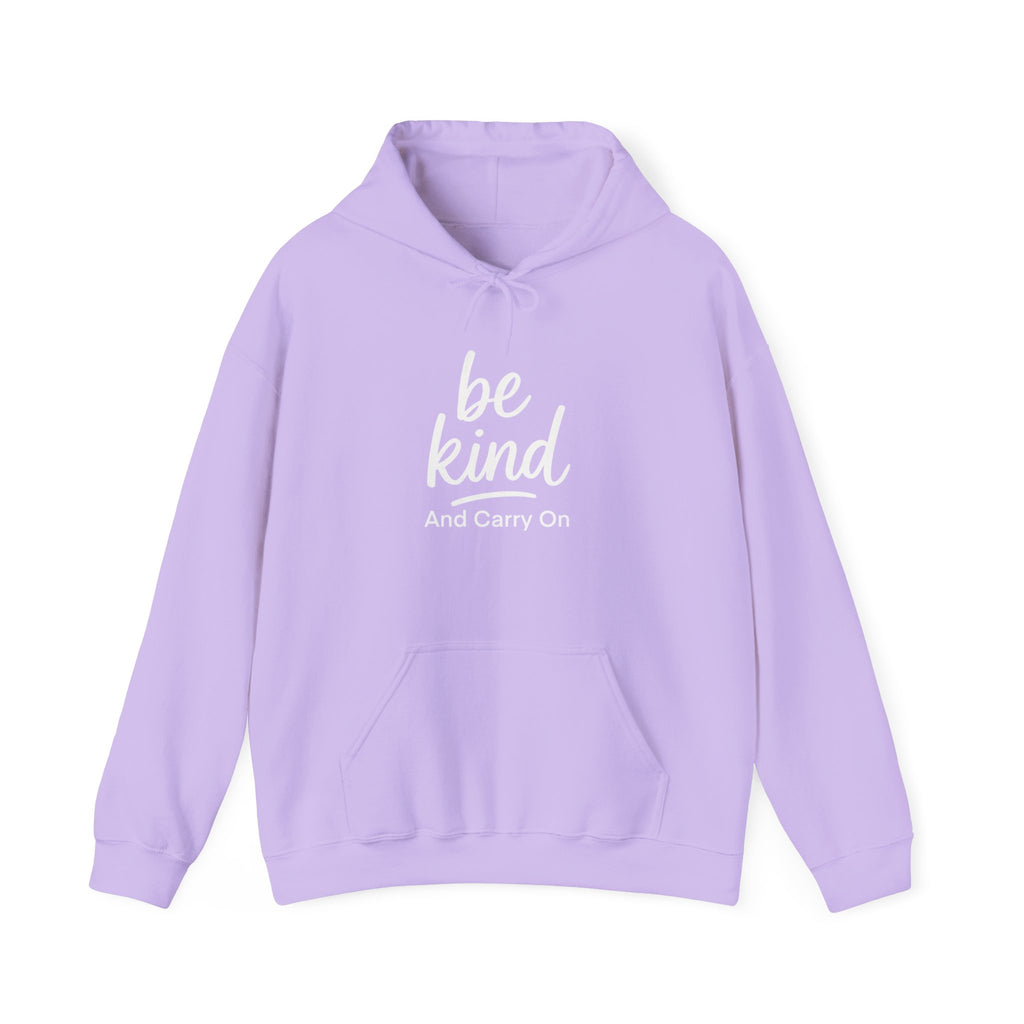 Be Kind & Carry On Hoodie - Unisex Heavy Blend Sweatshirt for Positive Vibes, Postal Vibes, Thoughtful Gift For Postal Workers, Cozy Layering, Inspirational Style
