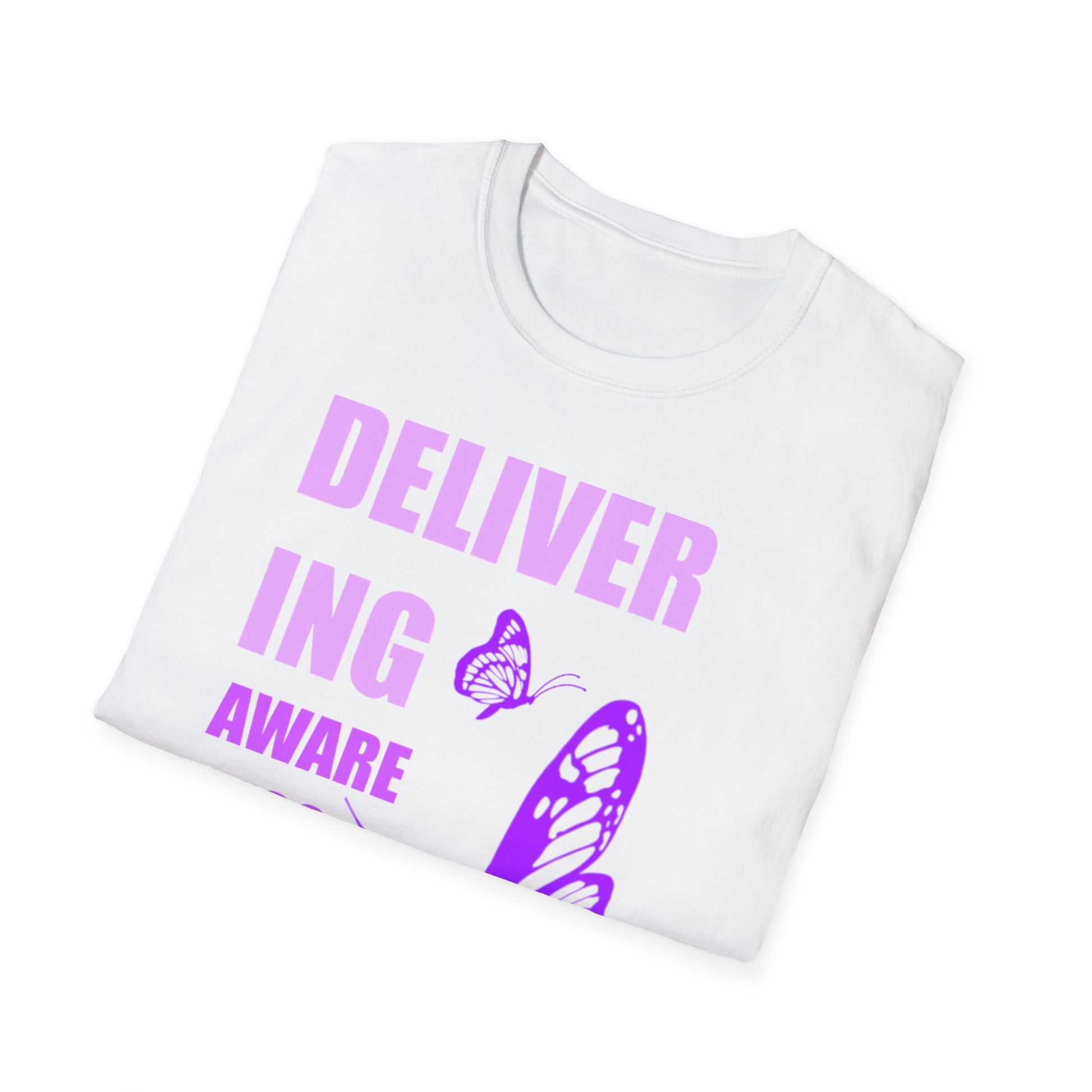 Lupus Awareness Shirt – Delivering Awareness Purple Butterfly Support Tee