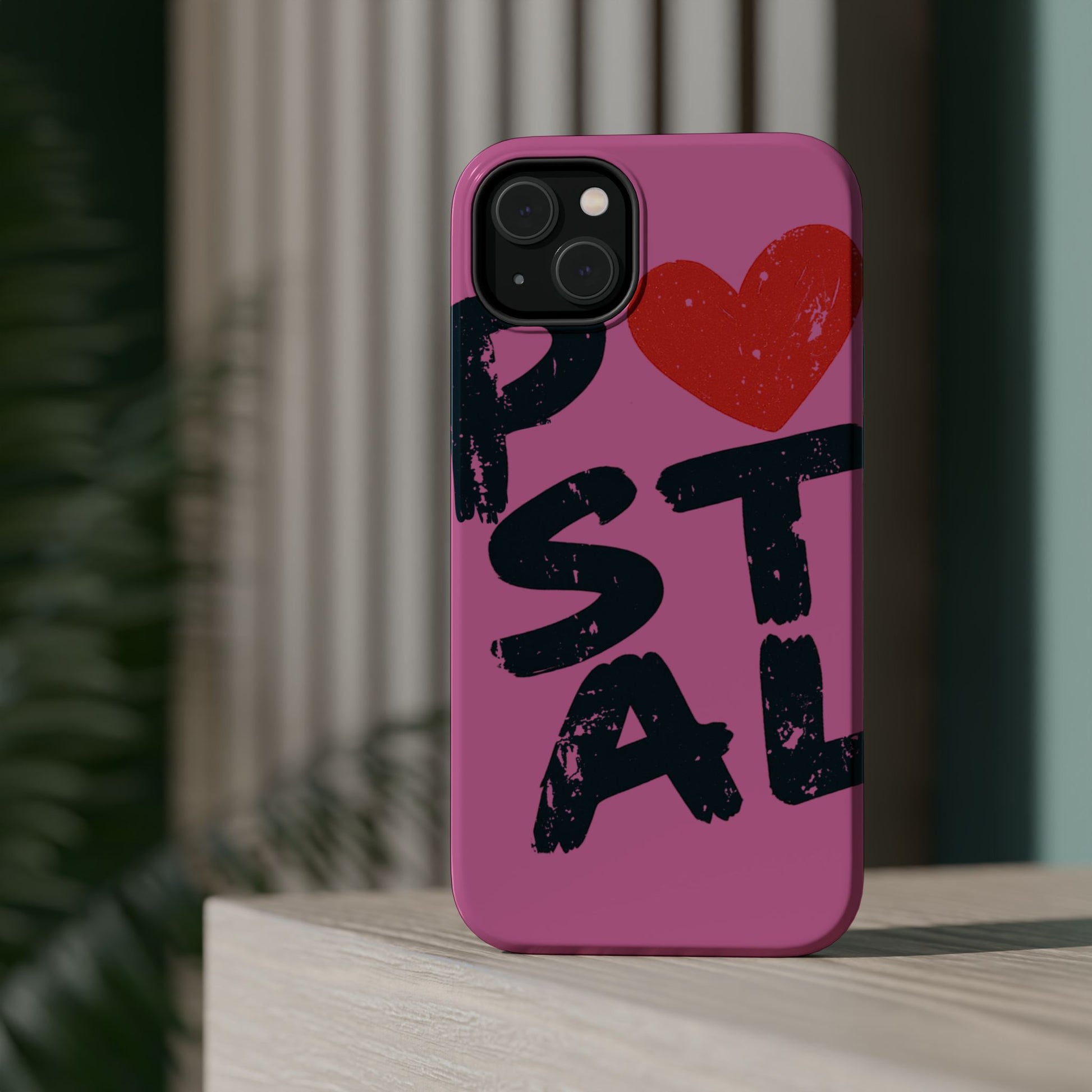 Vibrant Postal Phone Cases with Impact Resistance, Perfect for Gift For Postal Workers, Fun, Stylish, Everyday Use, Valentine's Day, Birthdays