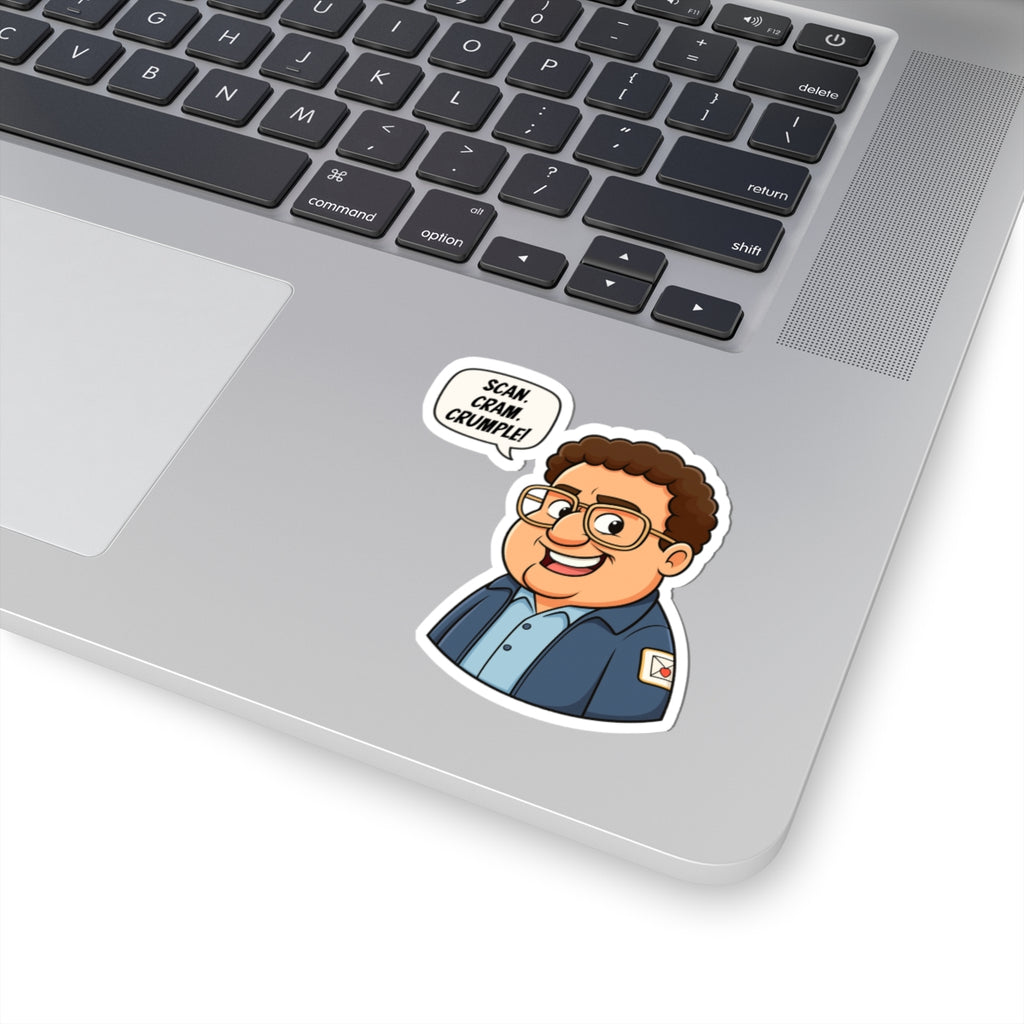 Fun Character Kiss-Cut Stickers - Perfect for Laptops, Water Bottles, Note Books, Gifts, and Art Decor