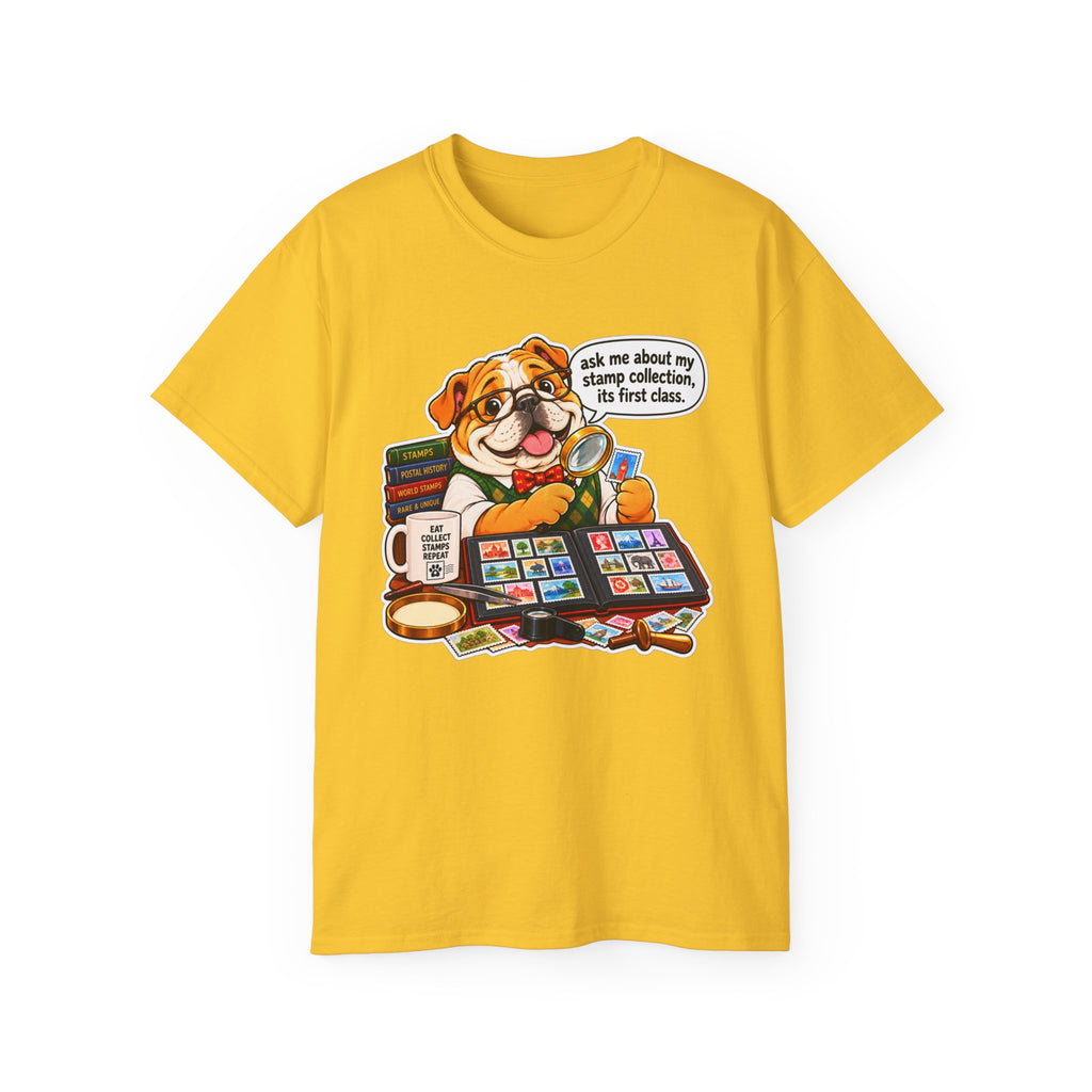 Stamp Collector Dog - Graphic Shirts