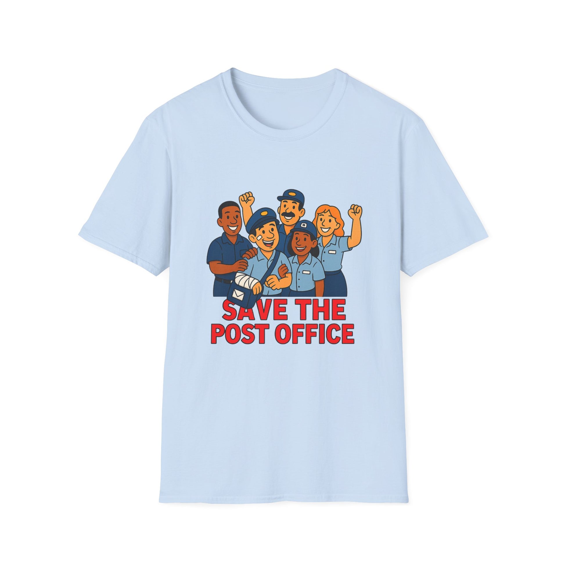 Save the Post Office T-Shirt, Unisex Graphic Tee, Post Office Pride Shirt, Postal Worker Appreciation Gift, Fun Casual Wear
