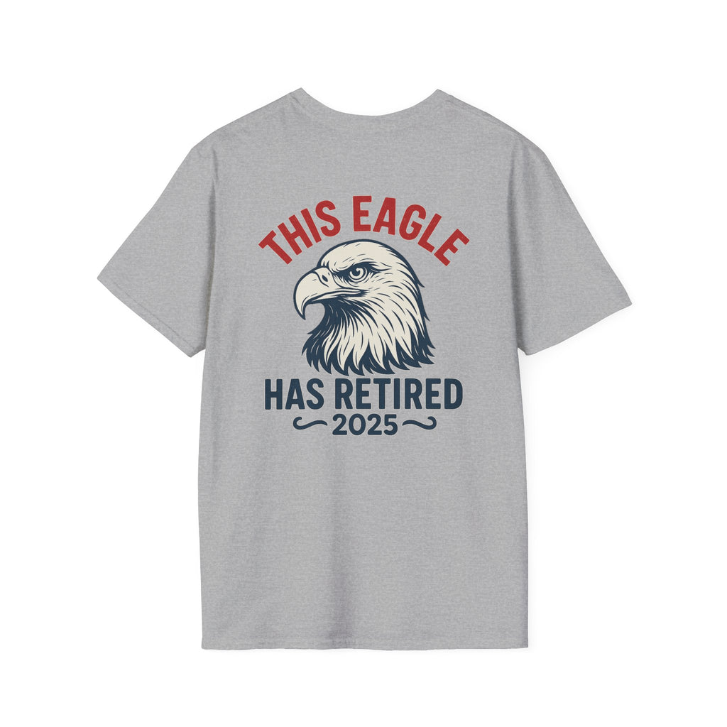 Retirement Eagle Graphic T-Shirt for Men and Women, Retirement Gifts, Gifts Ideas  For Postal Workers, Retirement Gifts For Postal Workers.