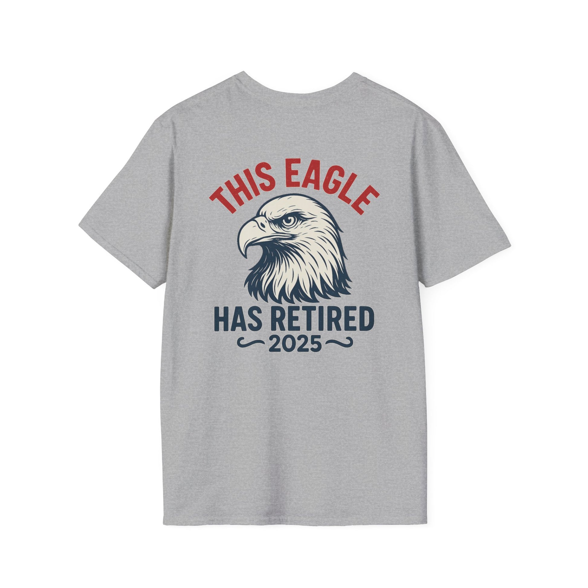 Retirement Eagle Graphic T-Shirt for Men and Women, Retirement Gifts, Gifts Ideas  For Postal Workers, Retirement Gifts For Postal Workers.