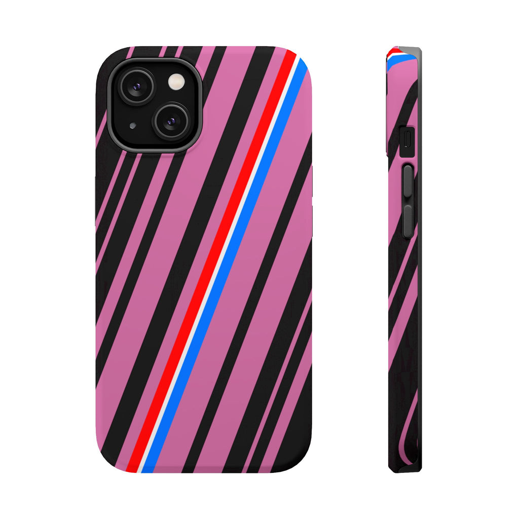 Vibrant Magnetic Phone Cases for Impact Resistance, Phone Protection, Gift for Tech Lovers, Postal Workers, Colorful Barcode Cases