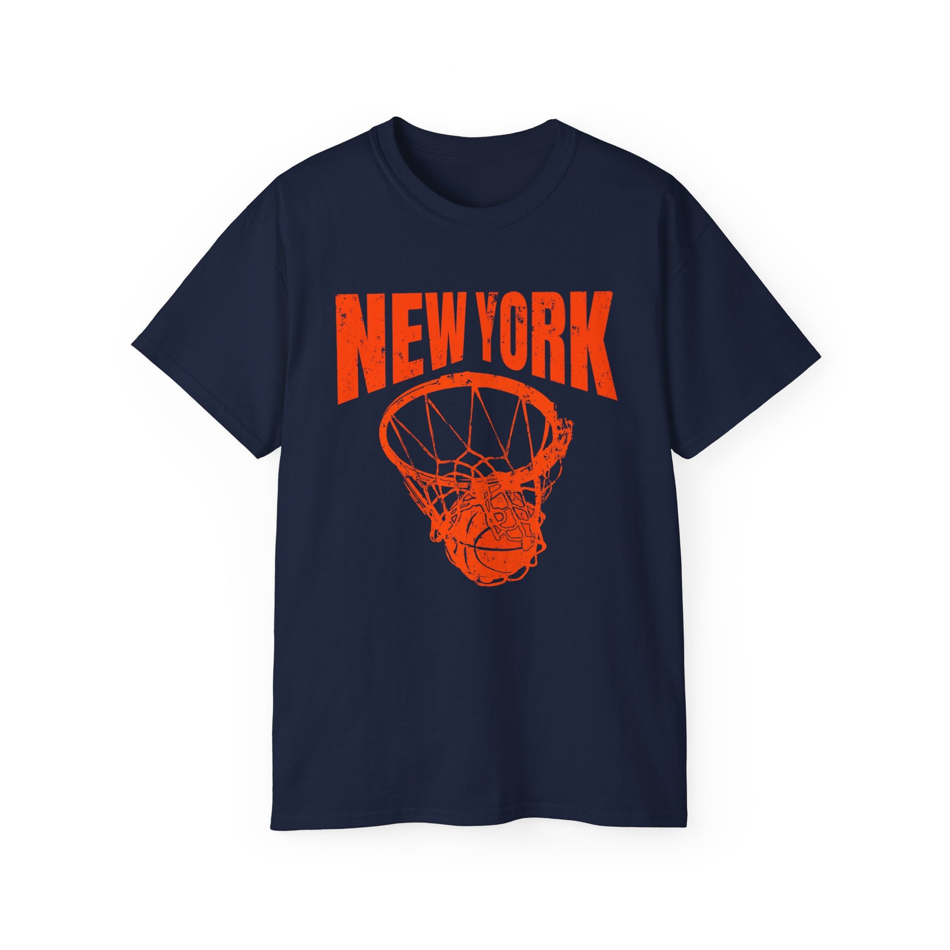 New York Basketball Distressed Tee