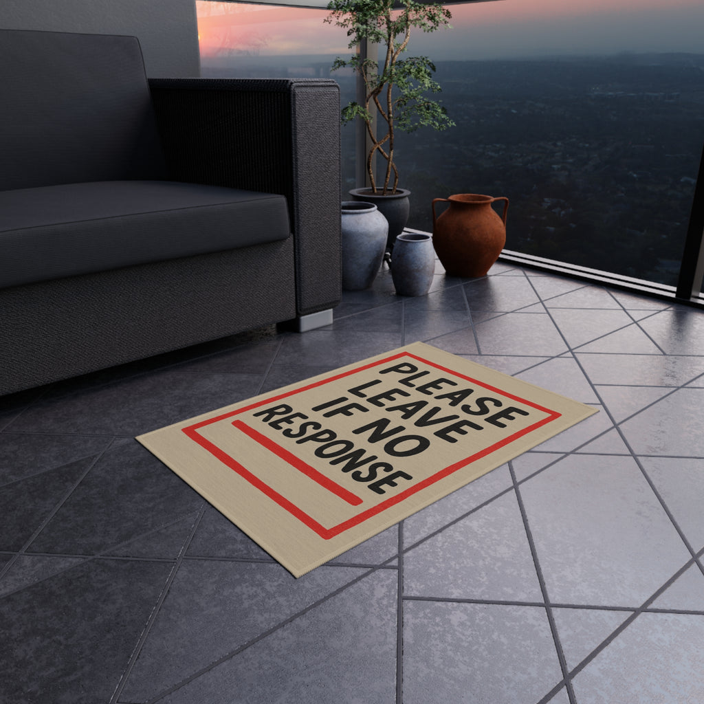 Welcome Mat, Outdoor Doormat, Front Porch Decor, Funny Rug, Housewarming Gift, Outdoor Entrance Mat, Home Safety Sign