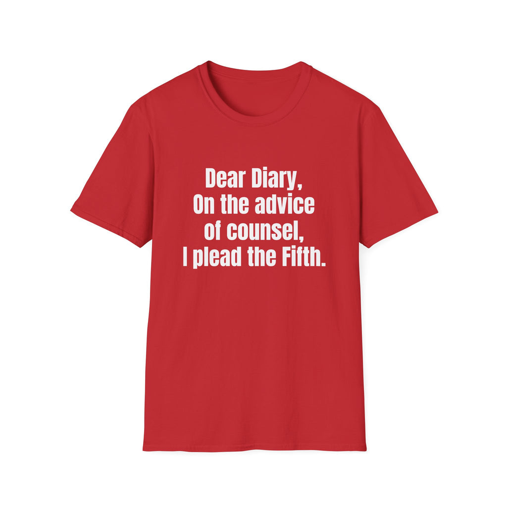 Dear Diary I Plead The 5th