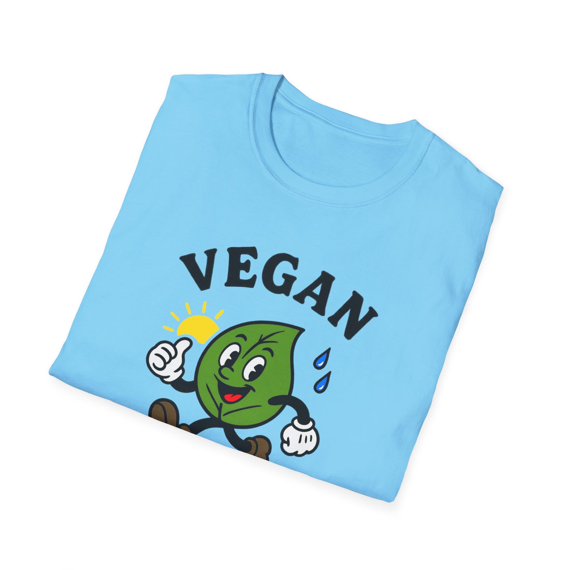 Vegan Awareness T-Shirt, Unisex Softstyle Tee, Eco-Friendly Fashion, Mail Carrier, Cute Vegan Gifts, Plant-Based Lifestyle Apparel, Postal Worker, Perfect for Earth Day