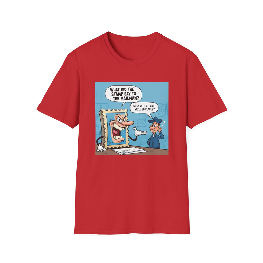 Funny Stamp Collector T-Shirt, Humorous Gift for Postal Workers, Quirky Tee for Collectors, Fun Conversation Starter