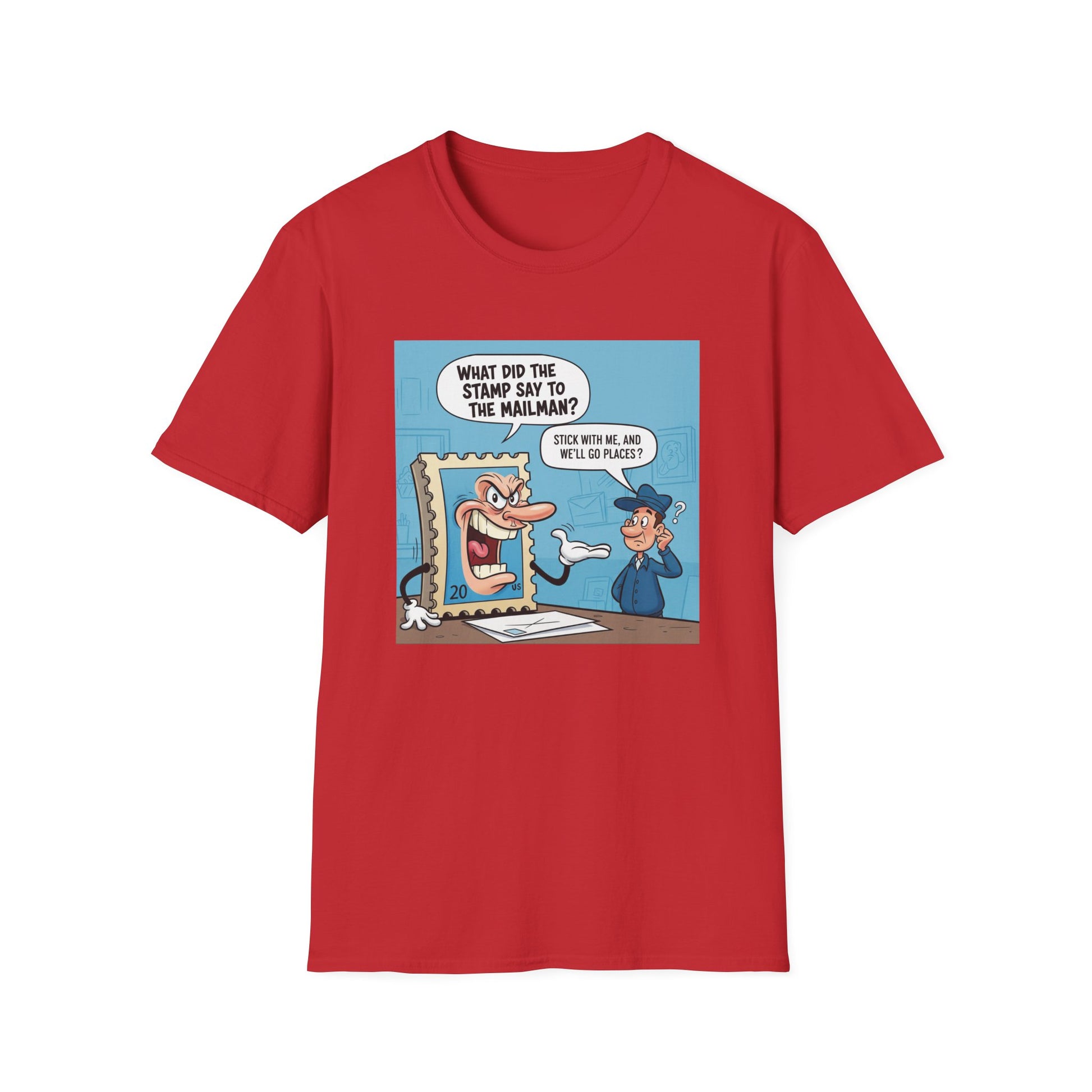 Funny Stamp Collector T-Shirt, Humorous Gift for Postal Workers, Quirky Tee for Collectors, Fun Conversation Starter