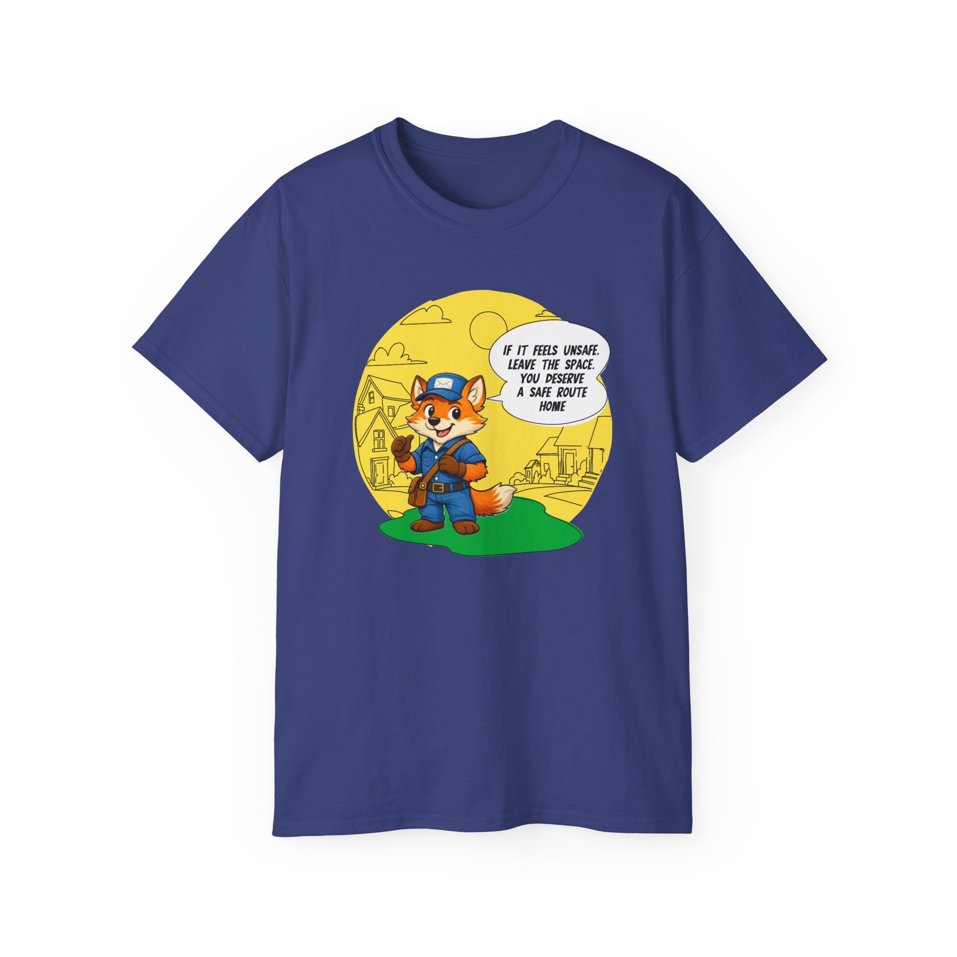 Safe Route Home Delivery Worker Tee