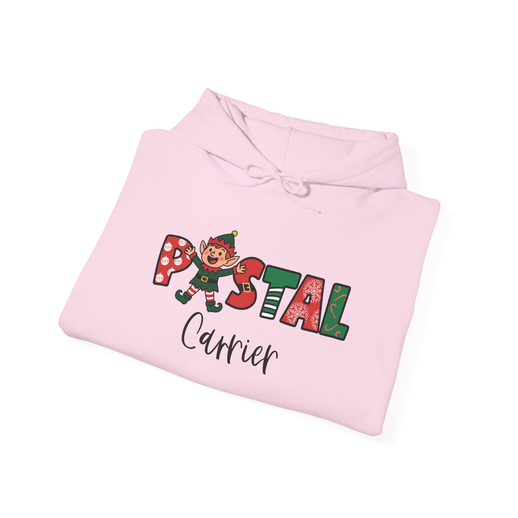 Postal Carrier Design Festive Postal Carrier Hooded Sweatshirt