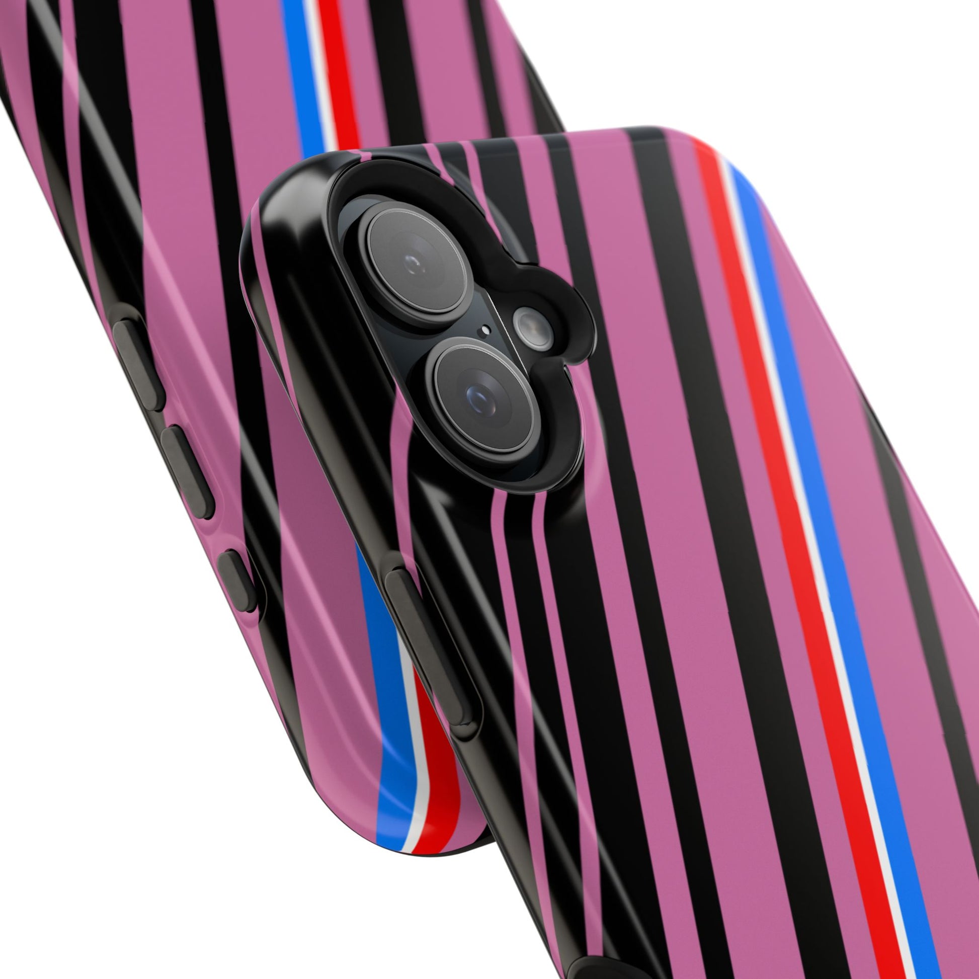 Vibrant Magnetic Phone Cases for Impact Resistance, Phone Protection, Gift for Tech Lovers, Postal Workers, Colorful Barcode Cases