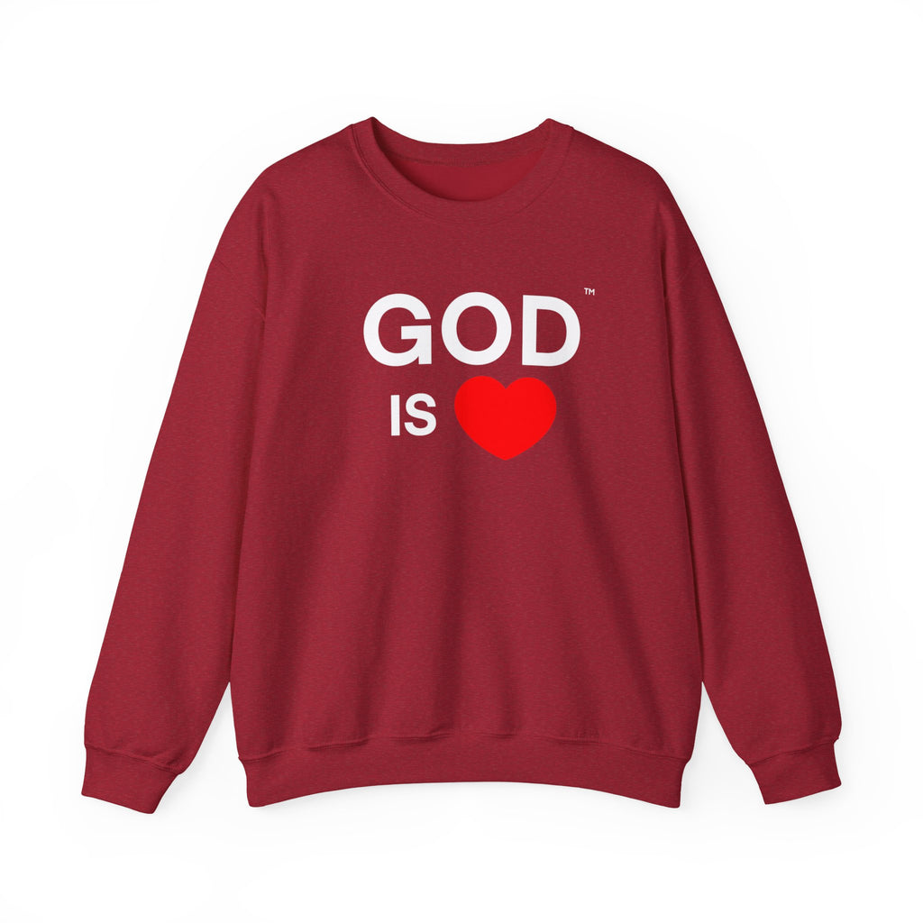 God Is Love™ Sweatshirt — A Reminder You Carry