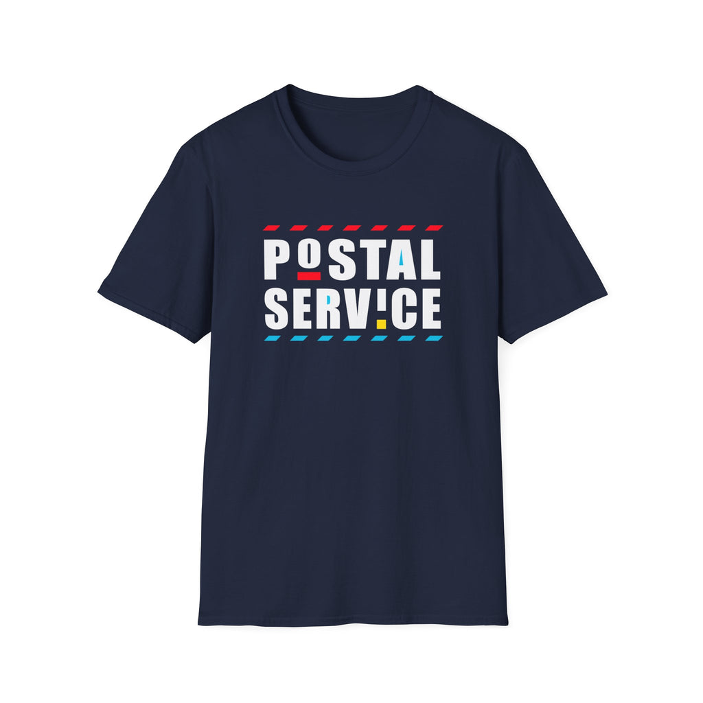 Postal Service Unisex Softstyle T-Shirt, Fun Graphic Tee, Gift for Postal Workers, Unique Casual Wear, Great for Holidays