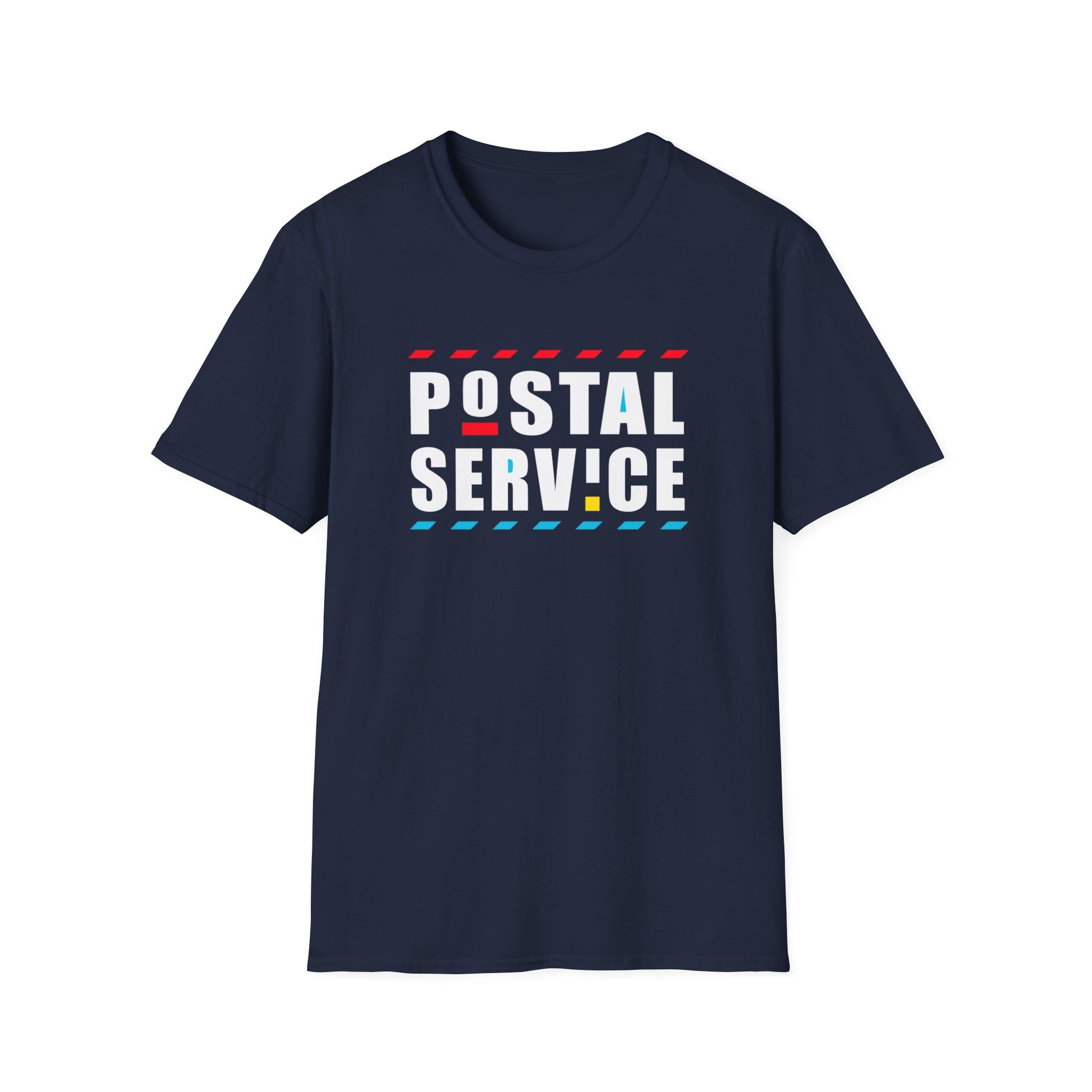 Postal Service Unisex Softstyle T-Shirt, Fun Graphic Tee, Gift for Postal Workers, Unique Casual Wear, Great for Holidays