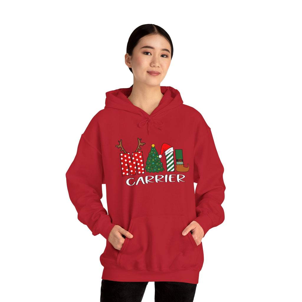 Festive Mail Carrier Holiday Sweatshirt – Mail Carrier Christmas Hoody.