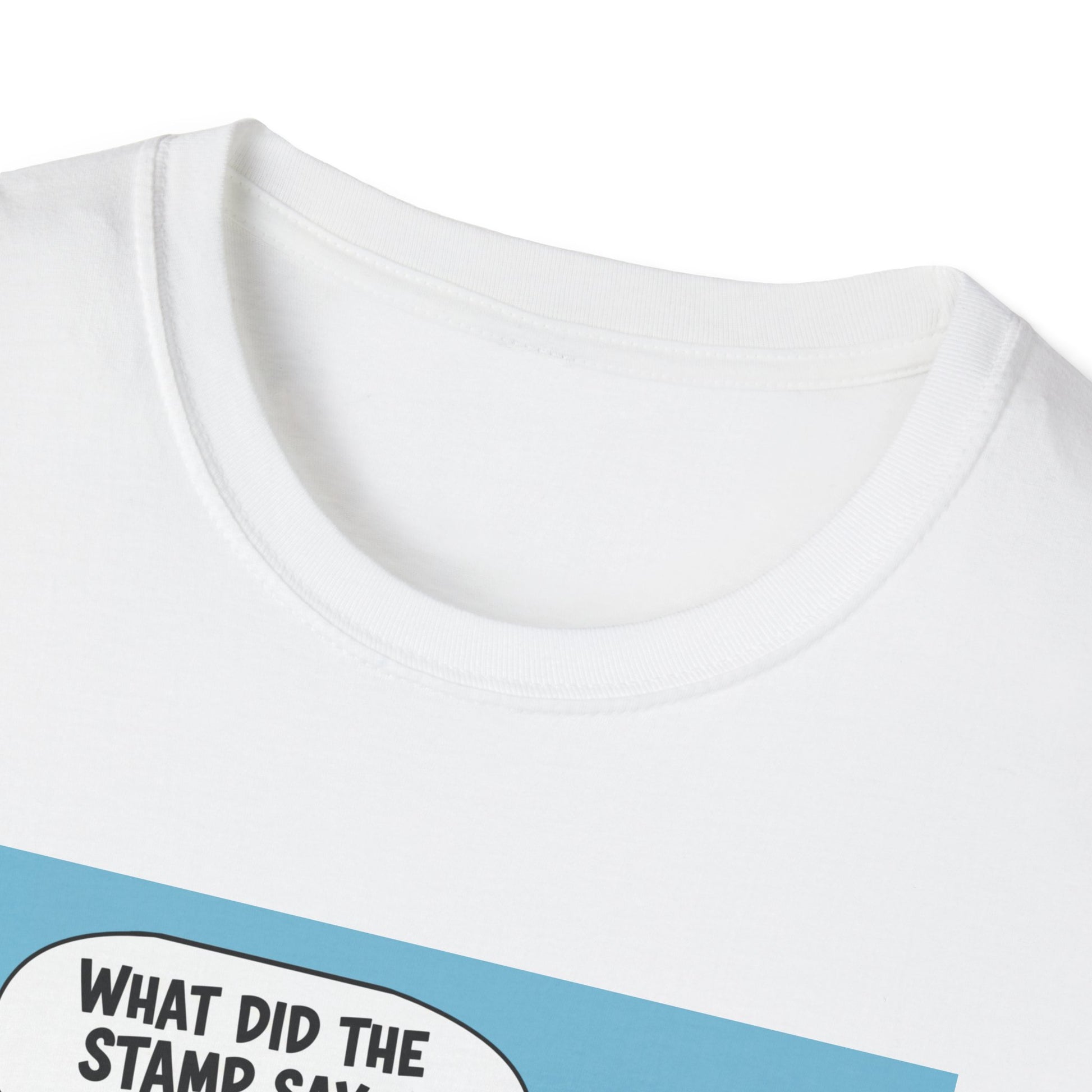 Funny Stamp Collector T-Shirt, Humorous Gift for Postal Workers, Quirky Tee for Collectors, Fun Conversation Starter