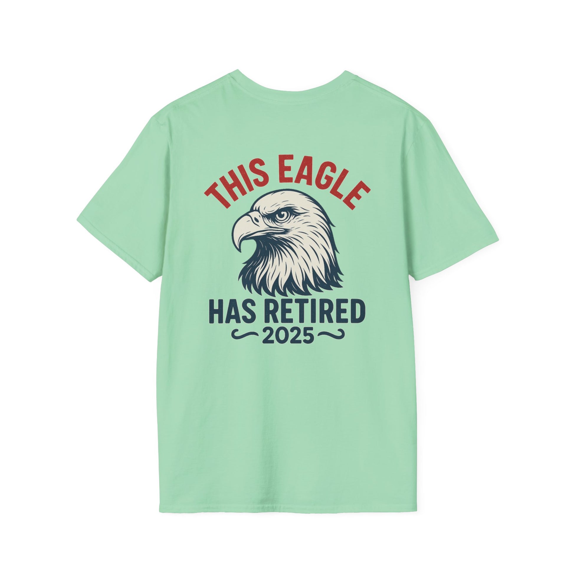 Retirement Eagle Graphic T-Shirt for Men and Women, Retirement Gifts, Gifts Ideas  For Postal Workers, Retirement Gifts For Postal Workers.