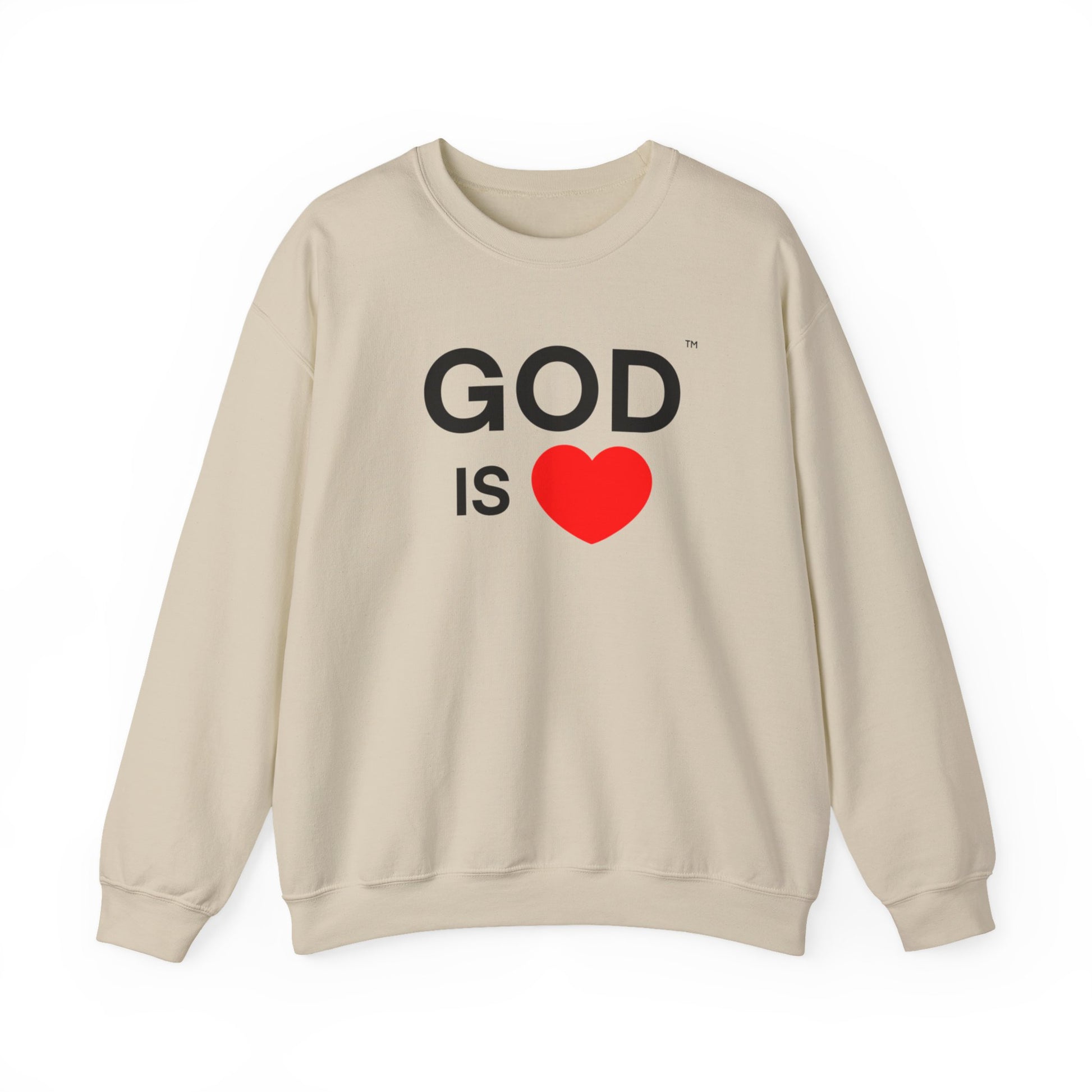 God Is Love™ Sweatshirt — A Reminder You Carry — Inspiration graphic sweat shirt