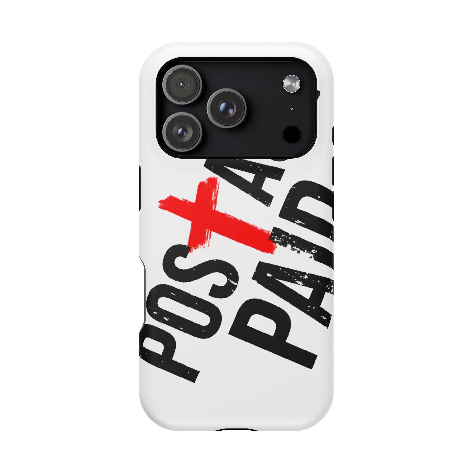 Postage Paid Impact-Resistant Phone Case - 'Postage Paid' Design, Inspiration Phone Case, Gifts For Faith Believers, Gifts For Postal Workers, Inspirational Gifts.