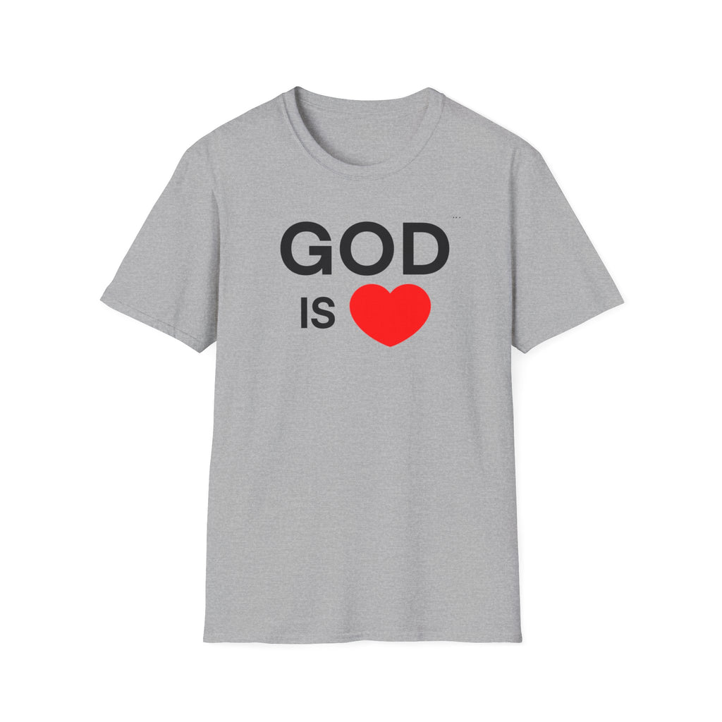 God Is Love™ T-Shirt — Purpose in a Tee, Inspiration Christian T-shirtless