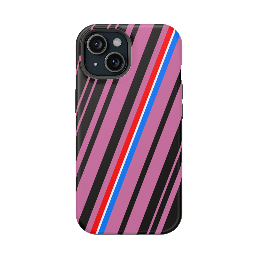 Vibrant Magnetic Phone Cases for Impact Resistance, Phone Protection, Gift for Tech Lovers, Postal Workers, Colorful Barcode Cases
