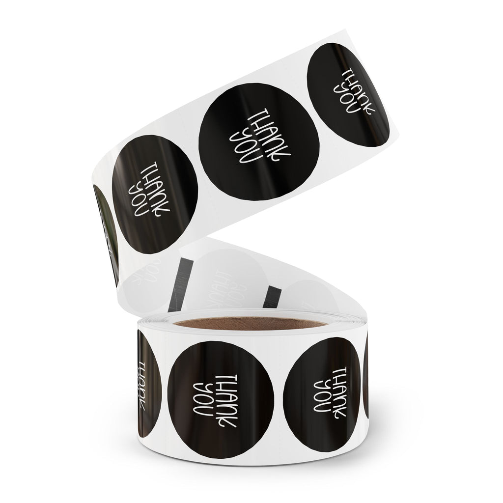 Thank You Sticker Roll — Sticker roll for small business owners, Etsy sellers and Shopify shops