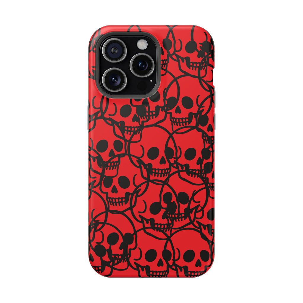 Magnetic Impact-Resistant Skull Cases