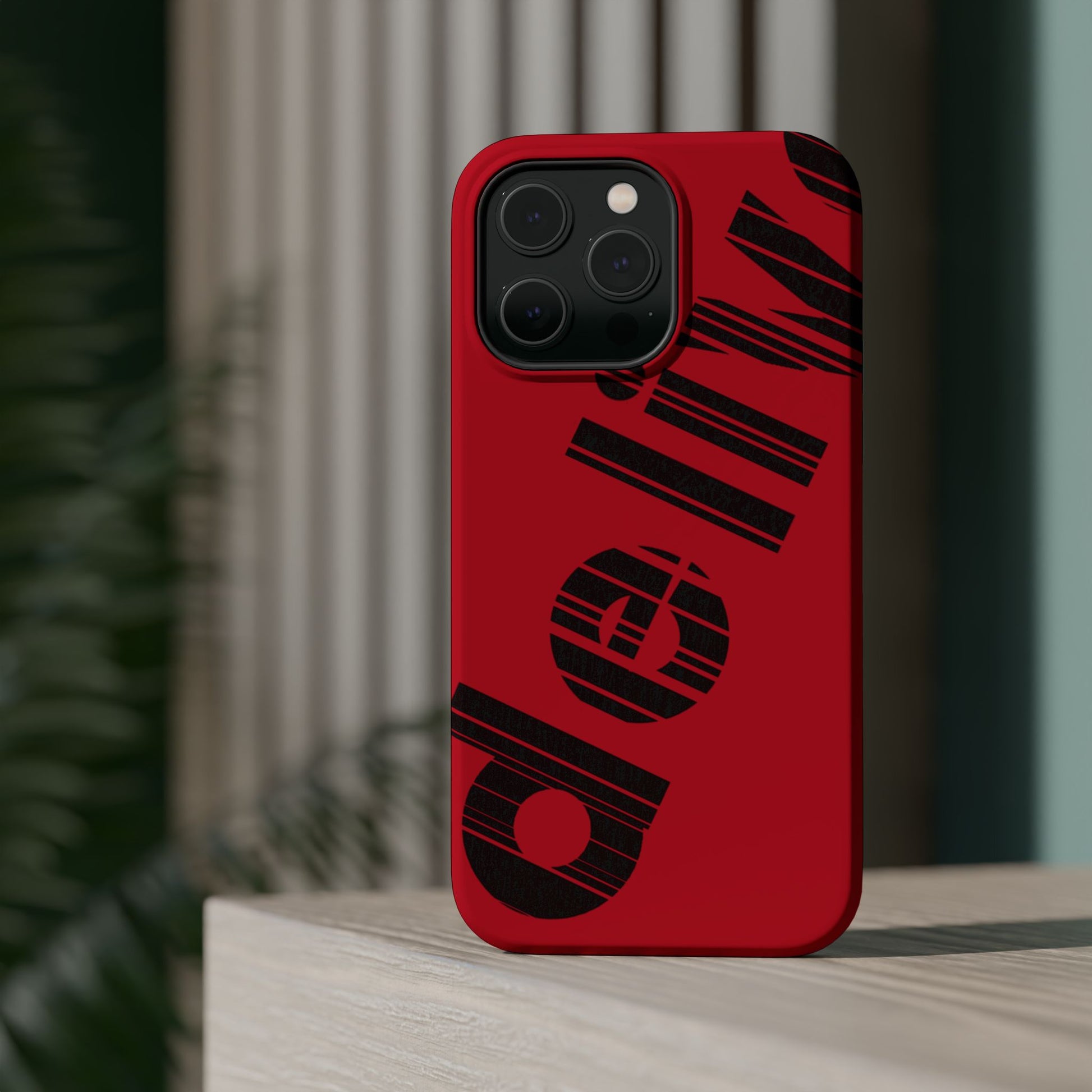 “Delivered” Magnetic Phone Cases, Impact-Resistant Phone Covers for Teens, Gift for Friends, Unique Cell Phone Accessories, Red Design, Custom [...]
