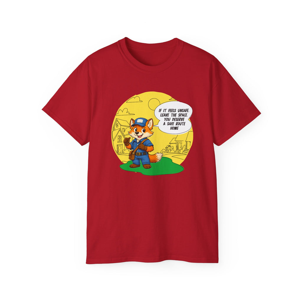 Safe Route Home Delivery Worker Tee