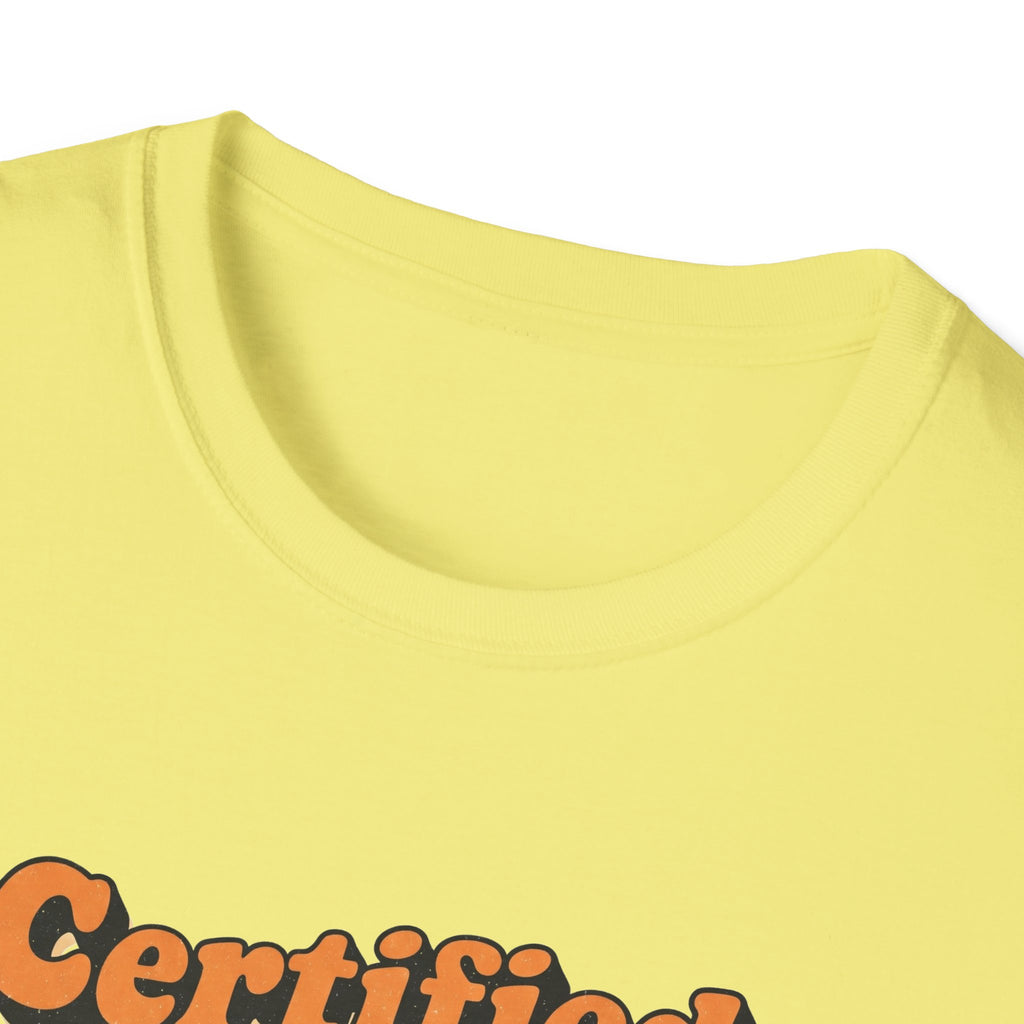 Certified Caffeinated Carrier Unisex Softstyle T-Shirt, Coffee Lover Shirt, Funny Tee, Gift for Baristas, Everyday Casual Wear, Coffee [...]