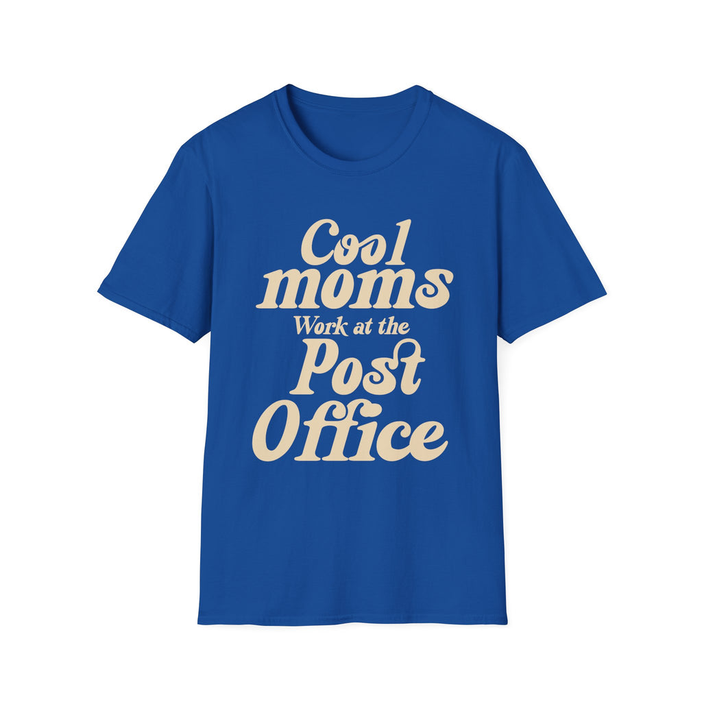 Cool Moms Work at the Post Office T-Shirt – Funny Mail Carrier Shirt, Postal Worker Gift, Delivery Driver Tee, Cute Mom Graphic Shirt