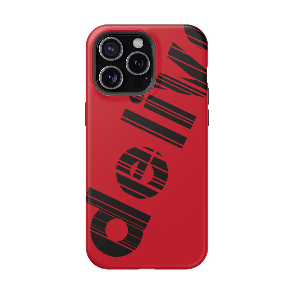 “Delivered” Magnetic Phone Cases, Impact-Resistant Phone Covers for Teens, Gift for Friends, Unique Cell Phone Accessories, Red Design, Custom [...]