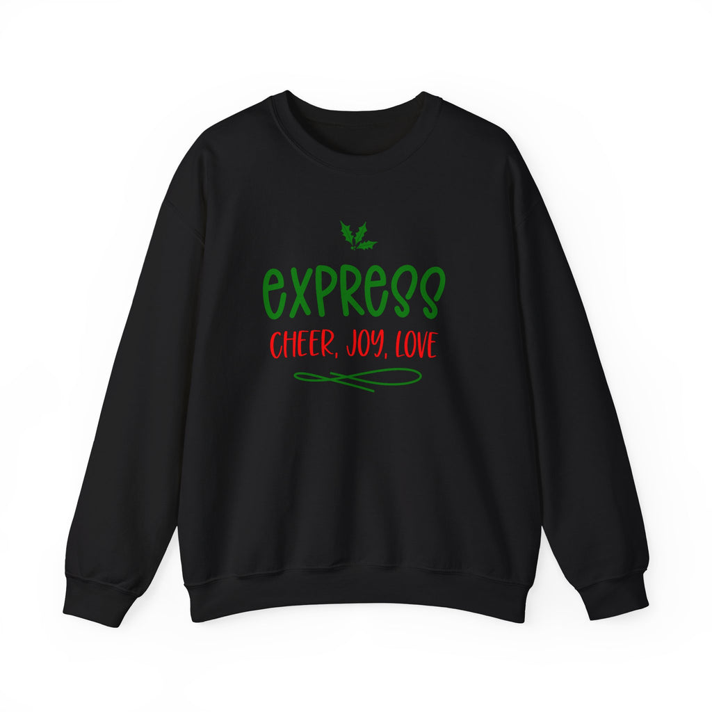Express Cheer Joy Love Sweatshirt, Holiday Postal Sweatshirt, Holiday Gifts For Postal Workers.