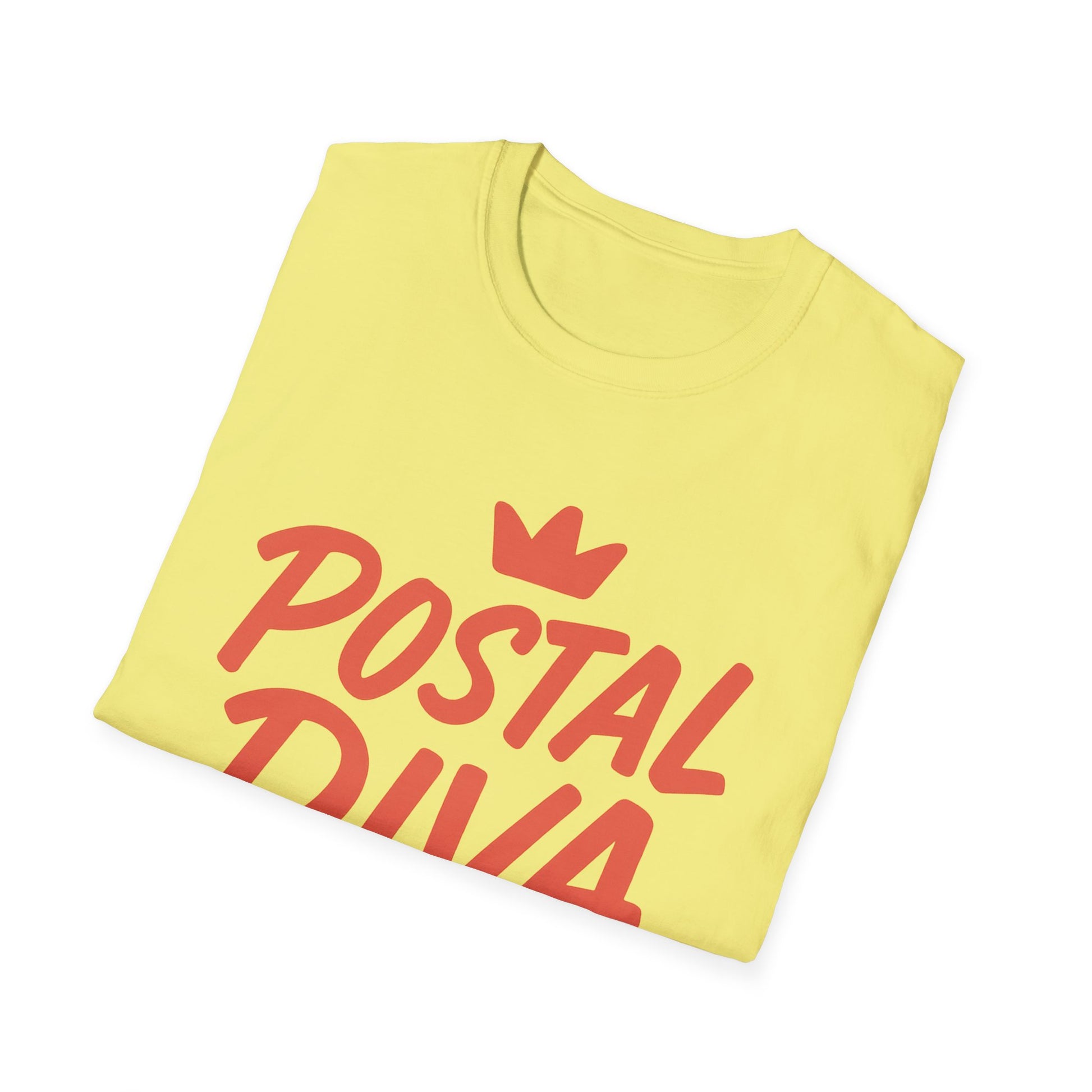 Postal Diva Unisex T-Shirt - Fun Gift for Postal Workers, Casual Wear, Birthday, Holidays, Graphic Tee
