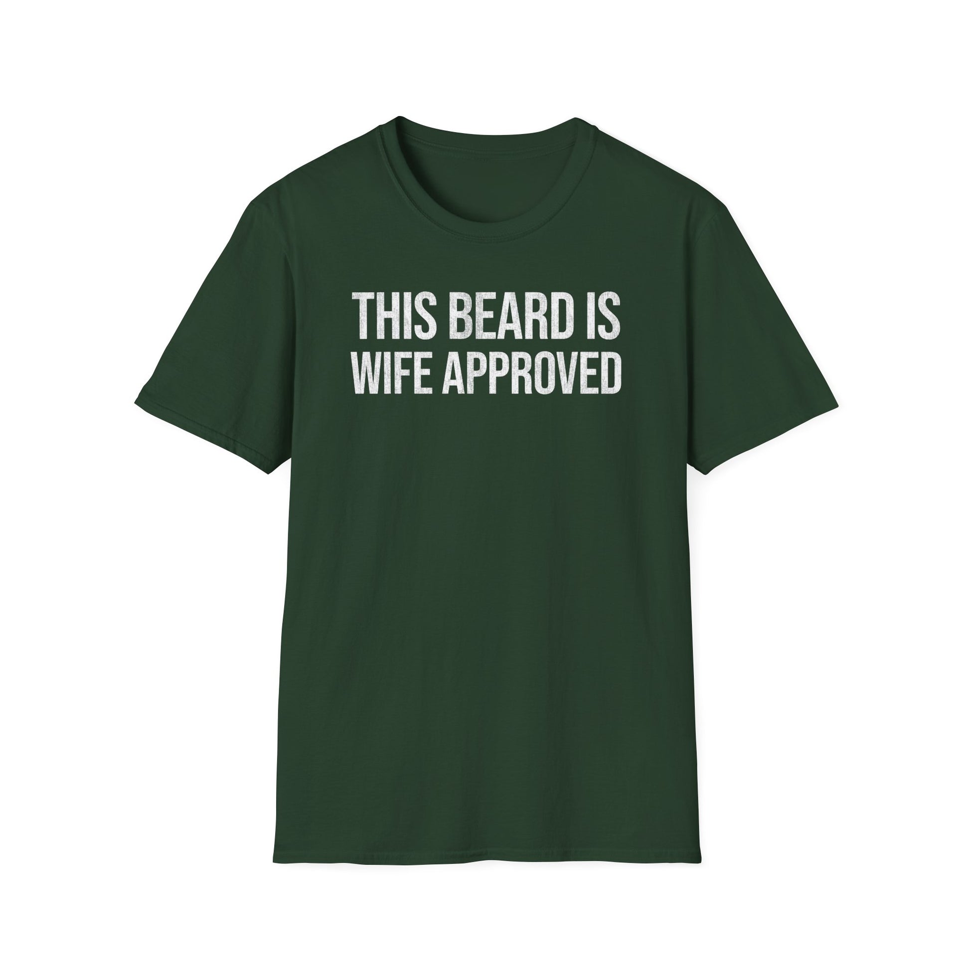 This Beard Is Wife Approved" Funny Beard Shirt for Husbands & Dads