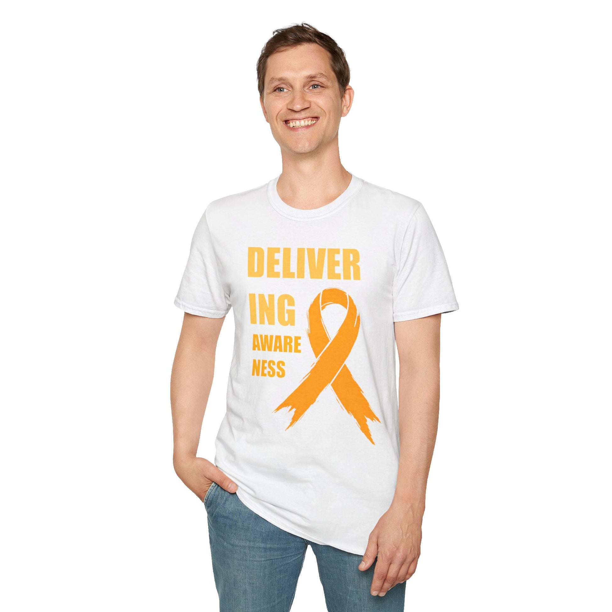 Childhood Cancer Awareness Shirt – Delivering Awareness Gold Ribbon Support Tee