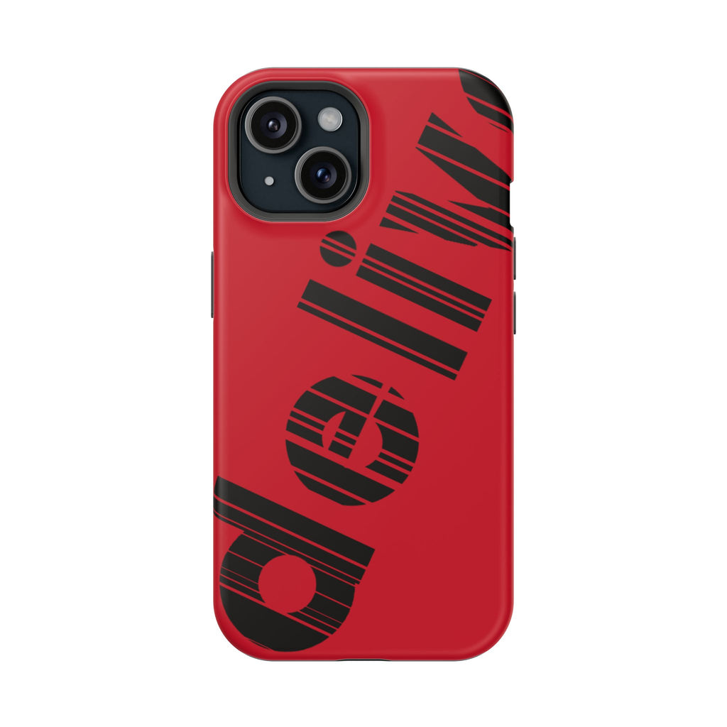 “Delivered” Magnetic Phone Cases, Impact-Resistant Phone Covers for Teens, Gift for Friends, Unique Cell Phone Accessories, Red Design, Custom [...]
