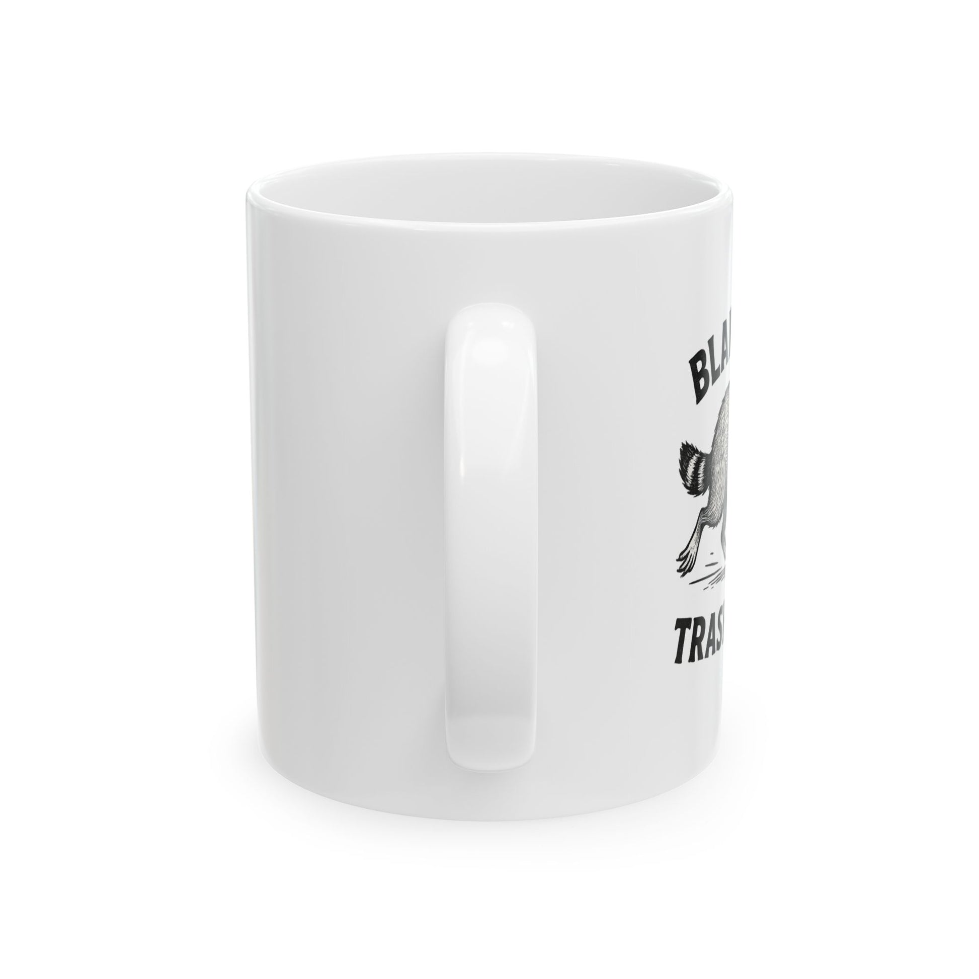 Blame The Trash Panda Ceramic Mug - Perfect for Animal Lovers, Funny Gift, Humor Mug, Home Decor, Coffee Cup