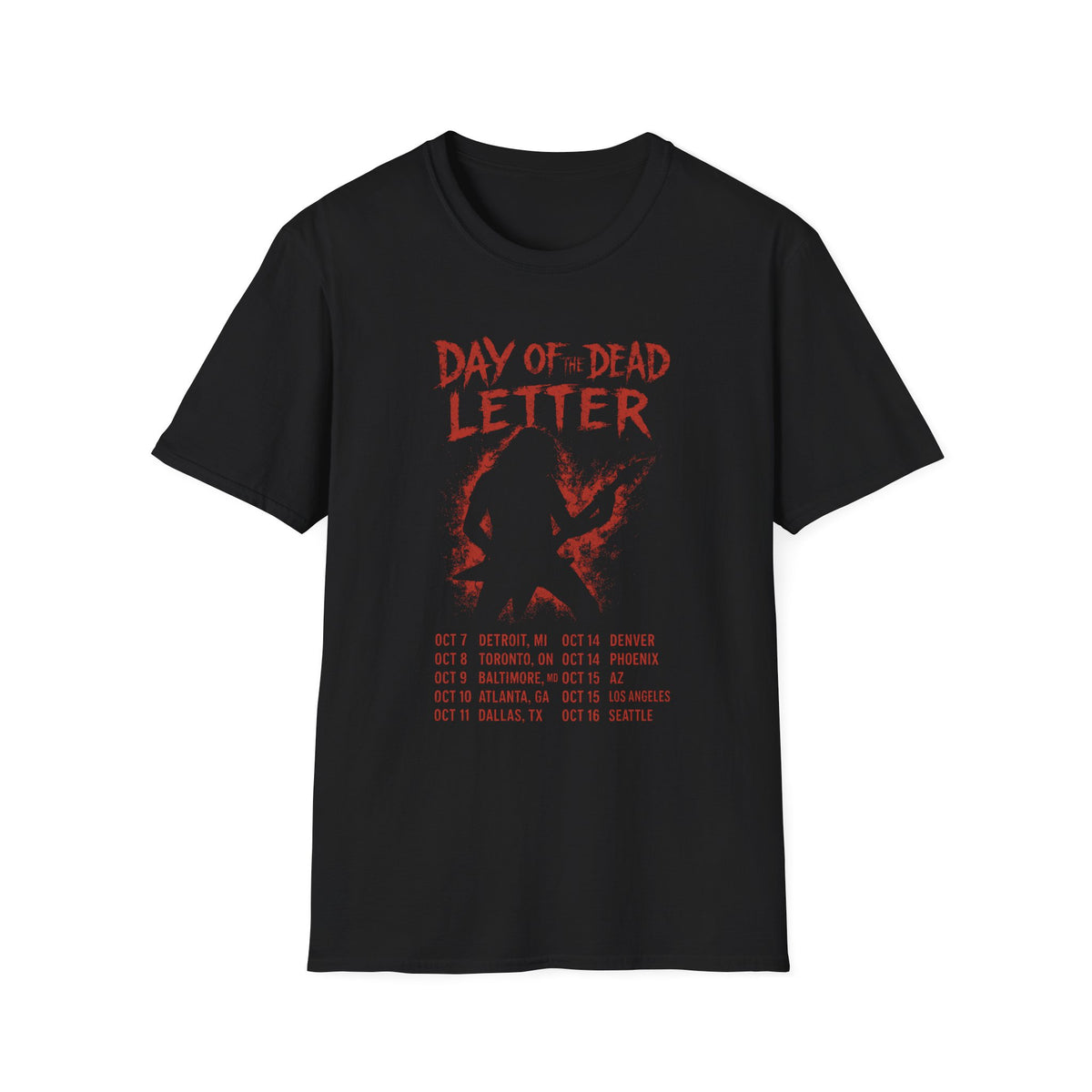 Day of the Dead Unisex T-Shirt, Softstyle Tee, Halloween Shirt, Sugar Skull Apparel, Día de los Muertos Clothing