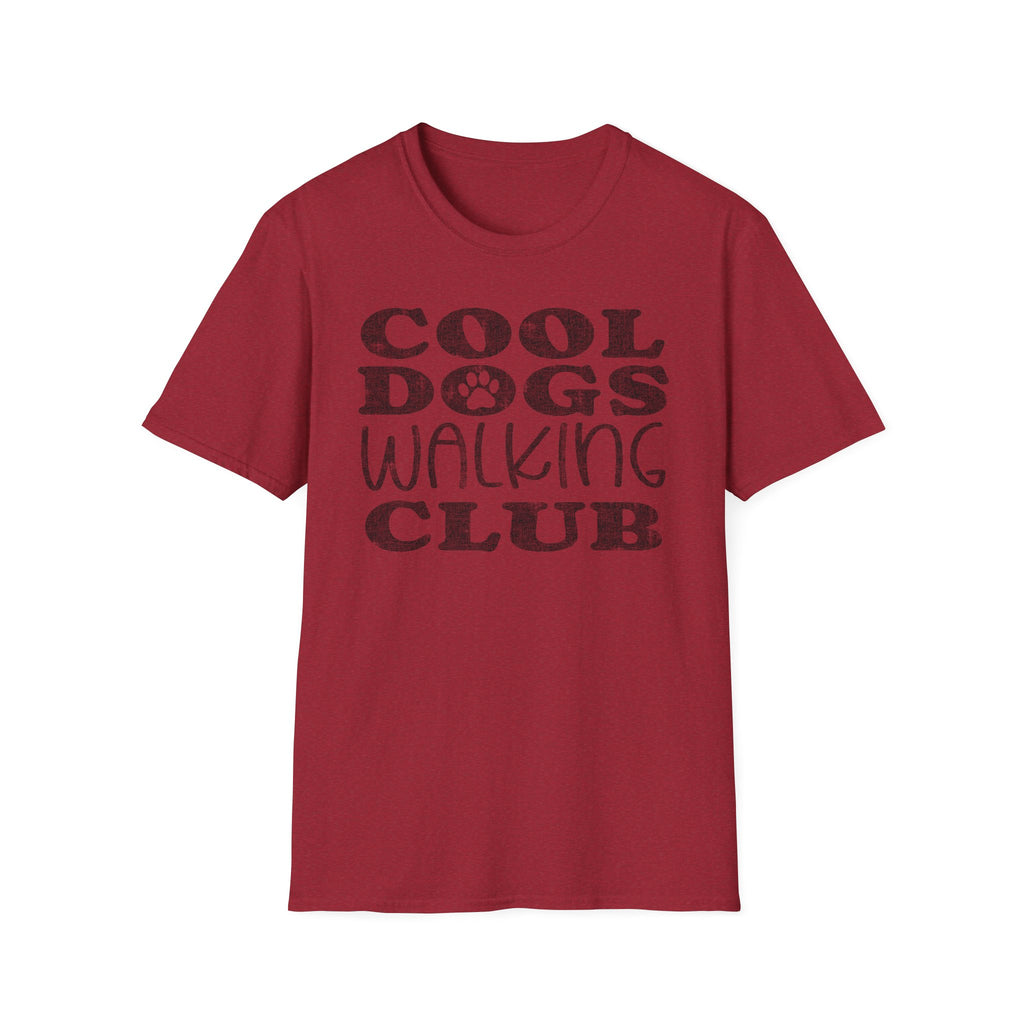 Cool Dogs Walking Club — Dog Walkers t shirts