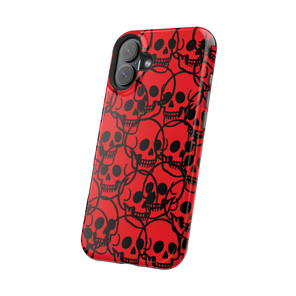 Magnetic Impact-Resistant Skull Cases