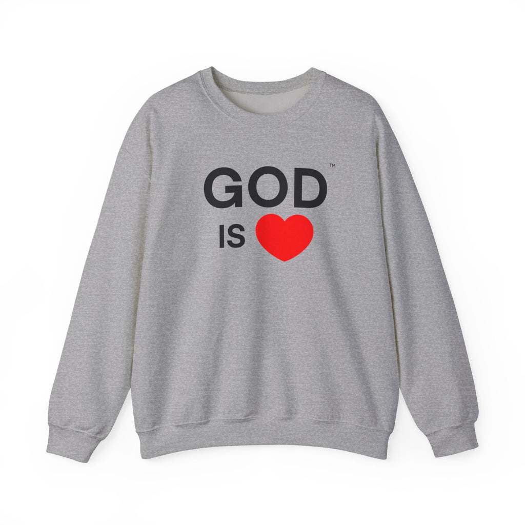 God Is Love™ Sweatshirt — A Reminder You Carry — Inspiration graphic sweat shirt