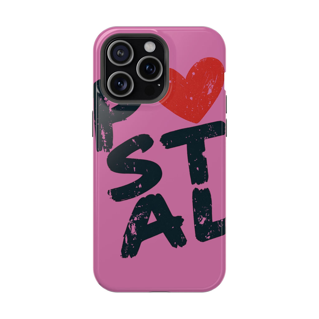 Vibrant Postal Phone Cases with Impact Resistance, Perfect for Gift For Postal Workers, Fun, Stylish, Everyday Use, Valentine's Day, Birthdays